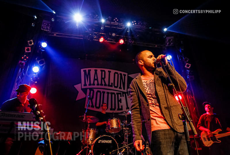 Marlon Roudette pictured live on stage in Hamburg, Gruenspan | © philipp.io